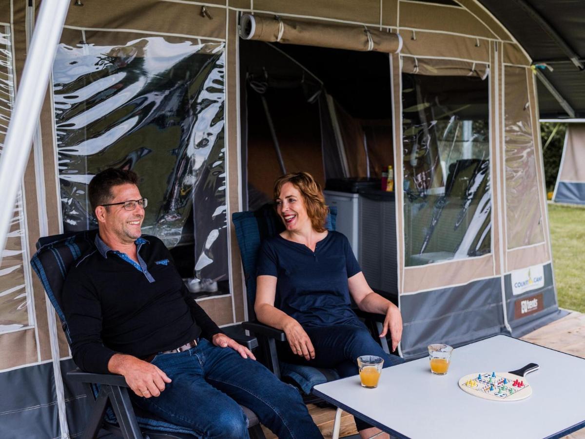 Nice Tent Lodge On A Campsite, Bordering The Forest, Luxembourg At 27 Km Medernach Dış mekan fotoğraf